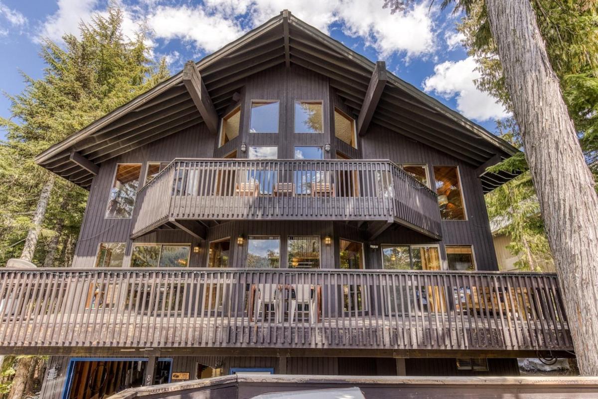 Great Blue Lodge - Spacious Ski Lodge, Hot Tub, Sauna, Game Room & More Government Camp Bagian luar foto